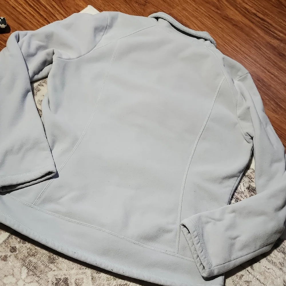 THE NORTH FACE | Morningside Women's Light Gray Cozy Fitted Fleece Jacket‎ | M